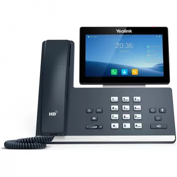 Telefono IP Yealink SIP-T58W PRO grigio LCD Wi-Fi con cornetta senza fili