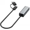 Adattatore Ethernet ALLNET ALL-NC-2.5G-USBC_A USB 3.0 Type-C e Type-A 2,5 Gbps Multi-Gigabit LAN