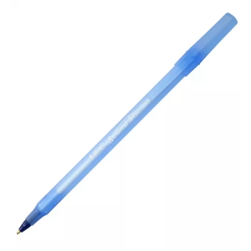 BIC penna a sfera ROUND STIC 1,0 mm, blu, 1 pz. 256378