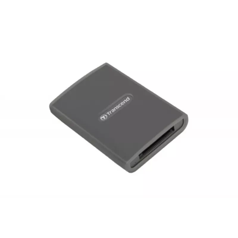 Transcend RDE2 lettore di schede USB 3.2 Gen 2 Type-C grigio