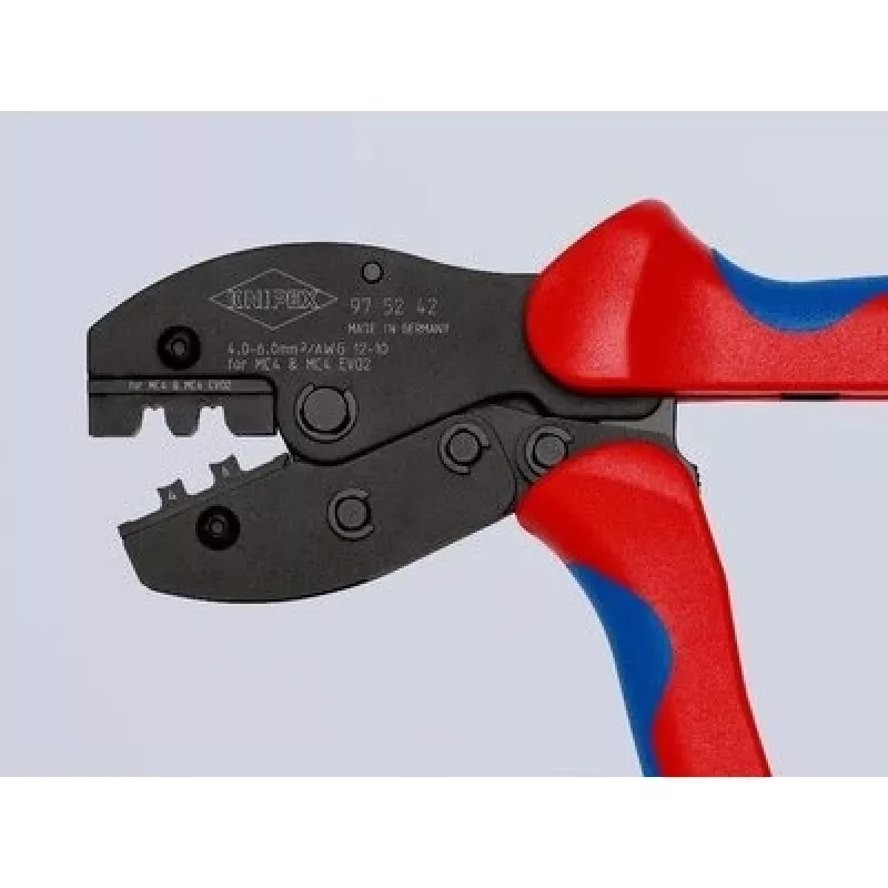 Pinza crimpatrice KNIPEX PreciForce per MC4 / EVO2