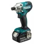 Avvitatore a impulsi a batteria Makita DTD156RTJ 2500 RPM verde