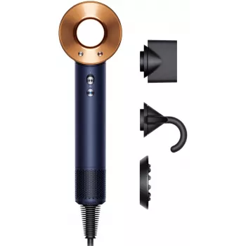 Asciugacapelli Dyson Supersonic 1600 W blu rame flusso d'aria 13,3 l/s