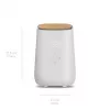 Umidificatore Medisana AH 680 a ultrasuoni 2,6 L bianco, legno 24 W