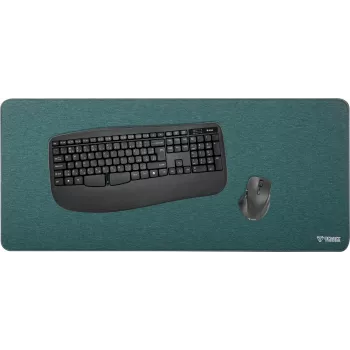 Tappetino per mouse e tastiera YENKEE YPM 9040GN Office XXL
