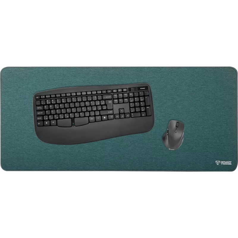 Tappetino per mouse e tastiera YENKEE YPM 9040GN Office XXL