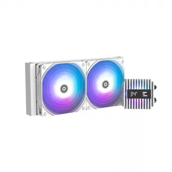 Sistema di raffreddamento per computer Zalman ALPHA2 A24 WHITE dissipatore liquido all-in-one per processore 12 cm