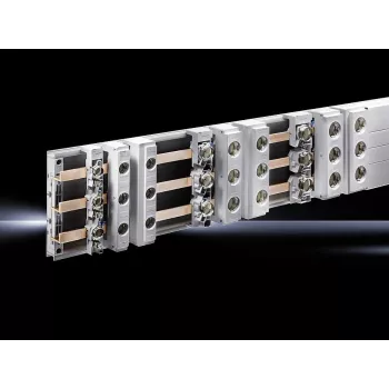 Rittal 3418.010 elemento cavaliere per fusibili, RAL 7035
