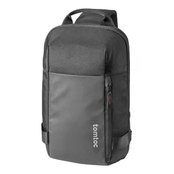 Borsa a tracolla Tomtoc Navigator-T24 S — nero, compatta per le esigenze quotidiane