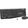 Set tastiera e mouse Ultron UMC300 – RF wireless tedesco nero (364180)
