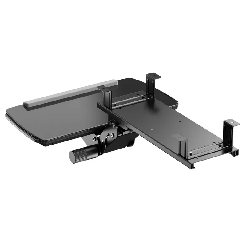 Supporto da scrivania per tastiera Maclean, regolabile, max 5 kg, nero, MC-156 B