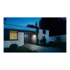 Lampada da parete esterna Steinel L 825 SC, LED non sostituibile 1,2 W, antracite, alluminio/plastica, 331×157×95 mm