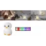 Ansmann luce notturna pinguino bianco silicone tecnologia LED - litio-ioni (Li-Ion)