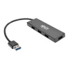 Hub USB 3.0 SuperSpeed 4 porte ultrasottile portatile U360-004-slim