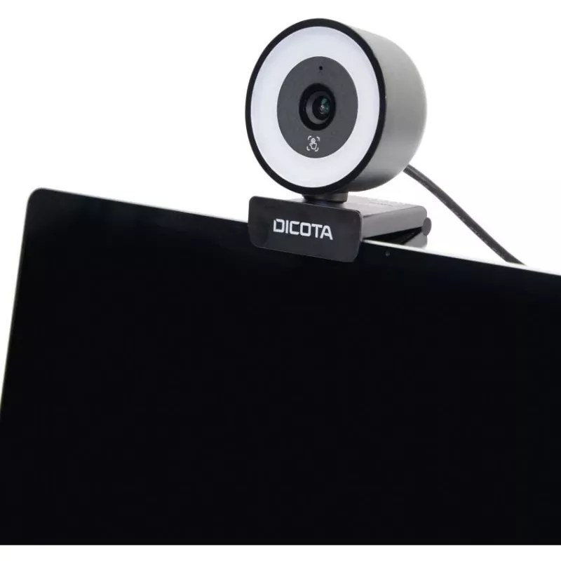 Webcam DICOTA D32066 5 MP 2592 x 1944 pixel USB 2.0 nera