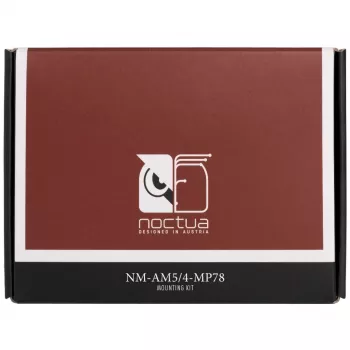 Kit di montaggio Noctua NM-AM5/4-MP78 Cromo Nero per dissipatore CPU – supporta socket AM4 e AM5