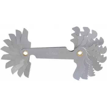 Set di calibri per filettature KS Tools 301.0090 — set da 22 pezzi calibri per filettature a vite