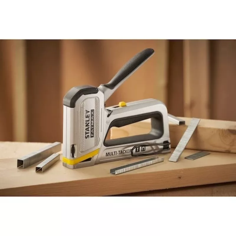 Sparapunti Stanley FMHT70250-0, corpo in alluminio, nero/argento/giallo, altezza 160 mm