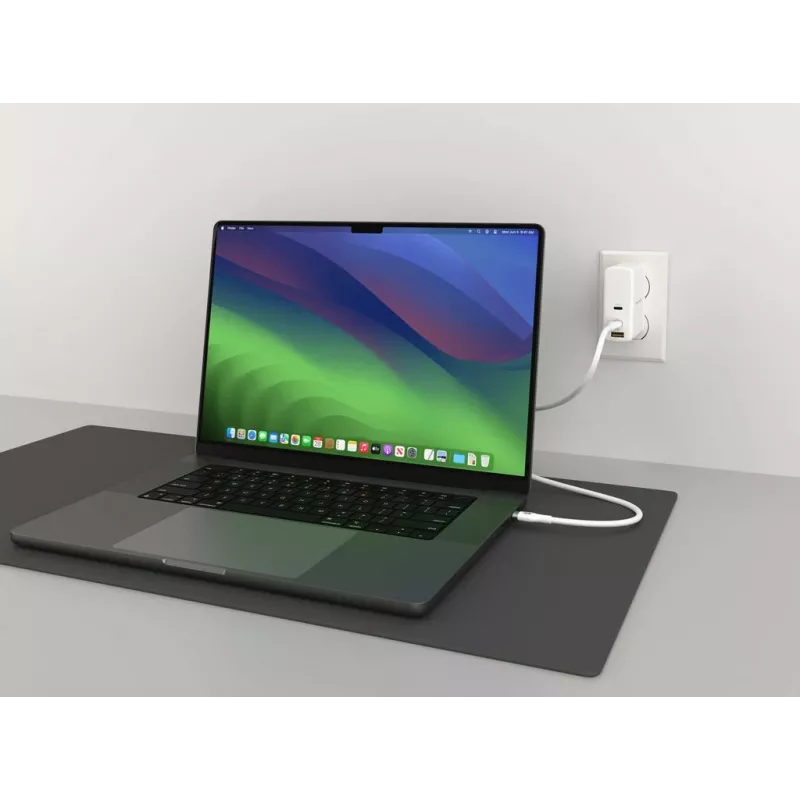 HYPER HyperJuice Cavo USB-C a USB-C in silicone 240W (0,9 m/1 m) - bianco