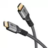 Cavo HDMI Plus High-Speed con Ethernet, 4K @ 60Hz (grigio, 15 metri)