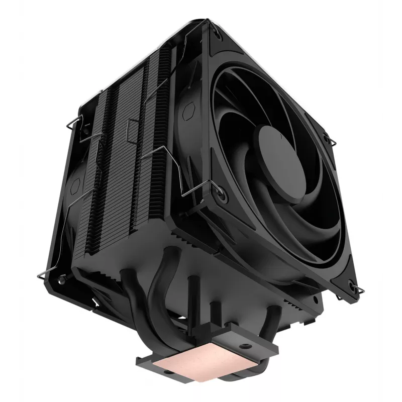 Dissipatore ad aria per processore Cooler Master V4 Alpha 3DHP, ventola da 120 mm, compatibile LGA1700/AM5, nero