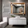 Termoarredo elettrico LED per bagno | AD 7823 | radiatore | 400 W | bianco | IP24