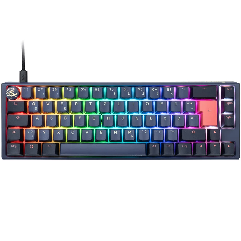 Tastiera Ducky One 3 SF Gaming USB QWERTZ tedesco blu