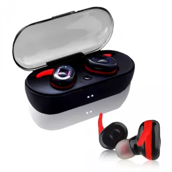 Auricolari V.Silencer Ture Wireless Earbuds nero/rosso