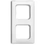 Placca a parete/copertura interruttore Busch-Jaeger 1725-0-1495 bianco, senza viti, 81×152 mm, 11 mm di spessore