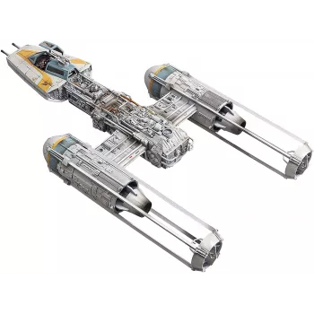 Kit modellino astronave REVELL scala 1:72, lunghezza 226 mm, 89 pezzi