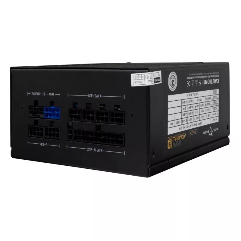 Alimentatore White Shark GPSU-850W Admiral 850W