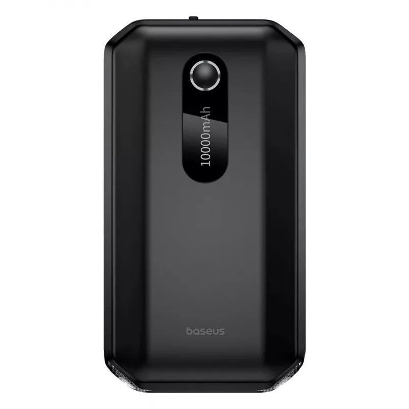 Baseus BS-CH001 - Avviatore, booster 10000 mAh 12V (1000 A / 500 A) + pinze a coccodrillo (nero)