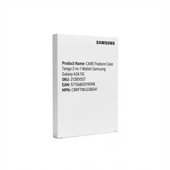 PanzerGlass custodia portafoglio 2-in-1 per Samsung Galaxy A26 5G — custodia Tango Feature, custodia protettiva con portacarte
