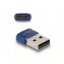 DeLOCK adattatore USB 2.0 USB Type-A maschio su USB Type-C femmina blu