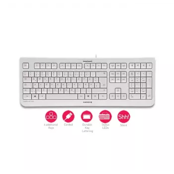 Tastiera CHERRY KC 1000 home USB layout svizzero grigio