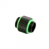 Accessorio per sistema di raffreddamento PC BitsPower BP-MBWP-C08 ottone nero – connettore per raffreddamento a liquido