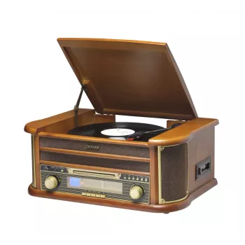 Amplificatore DENVER MCR-50 MK3 cassetta lettore CD/MP3 lettore digitale giradischi radio registratore digitale 5 Watt