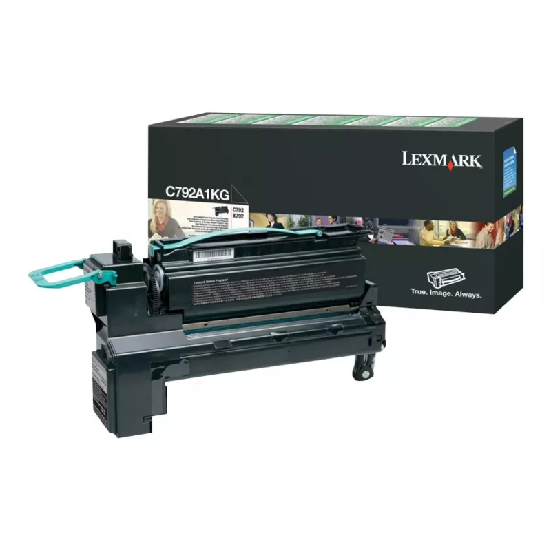 Lexmark C792A1KG Return Programme cartuccia toner, nera, 6000 pagine