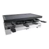 Steba RC 68 - Raclette grill - 1,2 kW - nero/acciaio inox