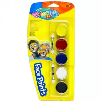 Colorino colori per il viso per bambini 5 colori