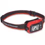 Lampada frontale Diamond Storm 450 nera con fascia frontale nera e rossa