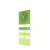 NeXtime orologio da parete 2855gn Bold Stripes, 19 x 38 cm, da parete, verde