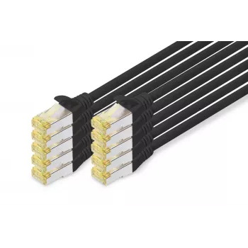 Cavo di rete Digitus CAT 6A S/FTP RJ-45 1 m nero