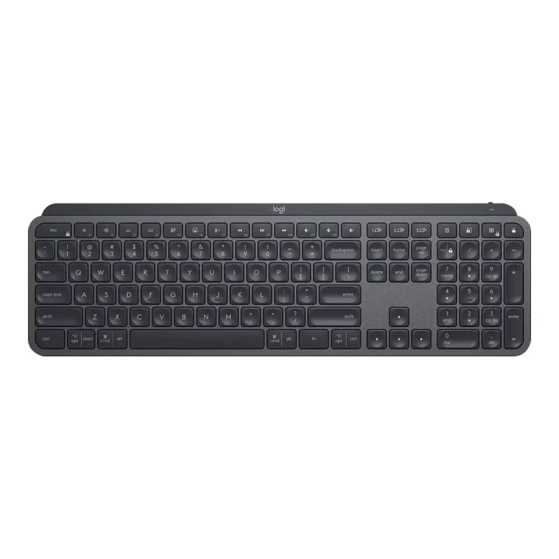 Logitech MX Keys Combo for Business - Set Tastiera e Mouse - retroilluminato - wireless - Bluetooth LE - QWERTY - GB - Grafite