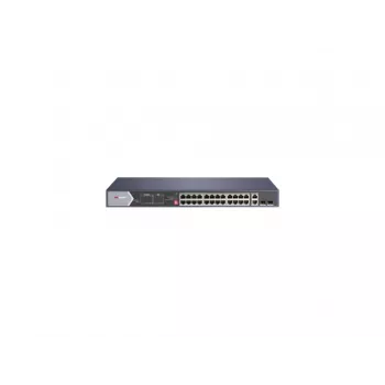 Hikvision DS-3E0528HP-E collegamenti di rete unmanaged Gigabit Ethernet (10/100/1000) supporto PoE blu