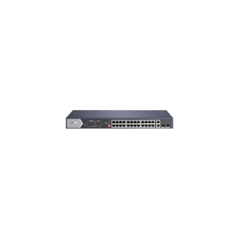Hikvision DS-3E0528HP-E collegamenti di rete unmanaged Gigabit Ethernet (10/100/1000) supporto PoE blu