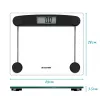 Bilancia da bagno Salter 9208 BK3R bilancia compatta in vetro elettronica