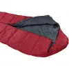 Sacco a pelo a mummia High Peak Century 300 poliestere grigio rosso 230 cm