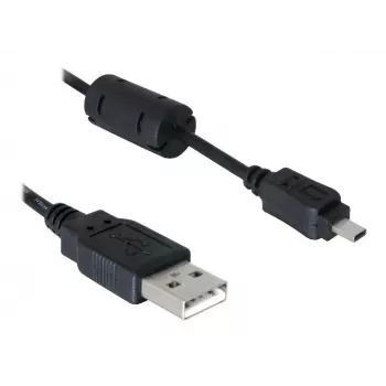 Cavo USB DeLOCK 1,83 m nero connettore maschio/femmina nichelato