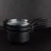 Set pentole Russell Hobbs RH01840EU7 – 4 pezzi impilabili, marmorizzato metallico